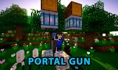 Мод на портальную пушку для Майнкрафт 1.12.2 / 1.10.2 / 1.7.10 (Portal Gun) Мод на портальную пушку для Майнкрафт 1.12.2 / 1.10.2 / 1.7.10 (Portal Gun)